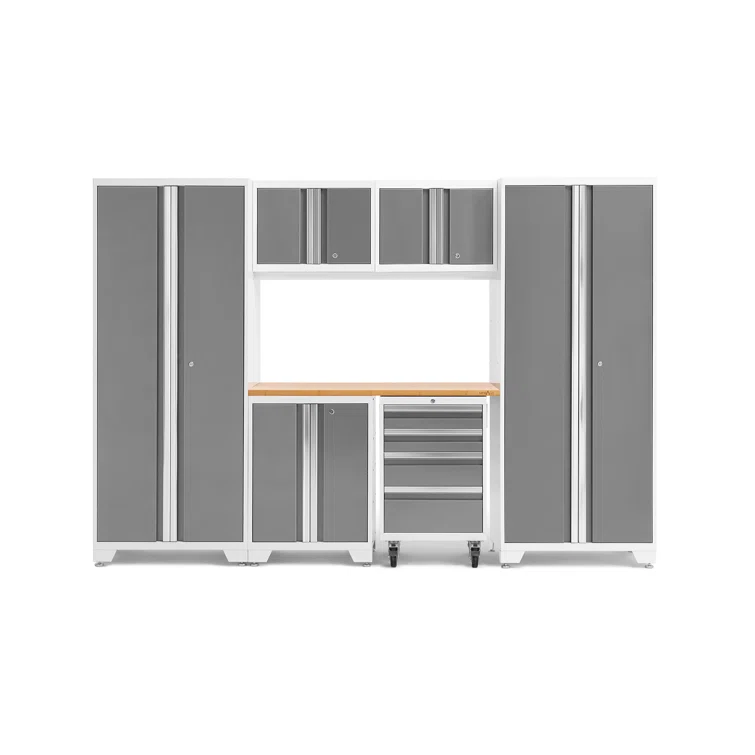 Bold Series 7 Piece Garage Storage Cabinet Set