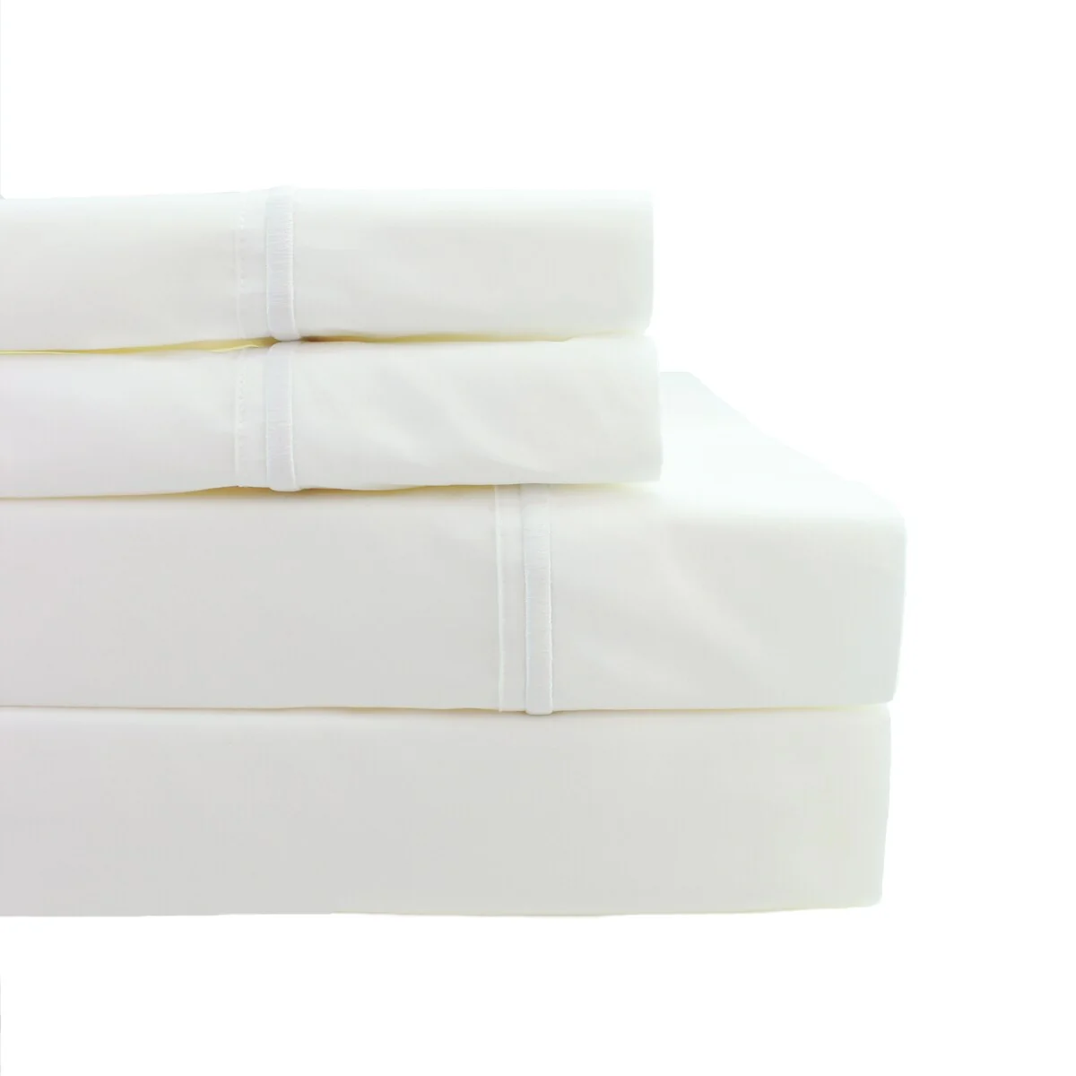 Percale Single Marrow Embroidery Bed Sheet Set & Pillowcase Pair