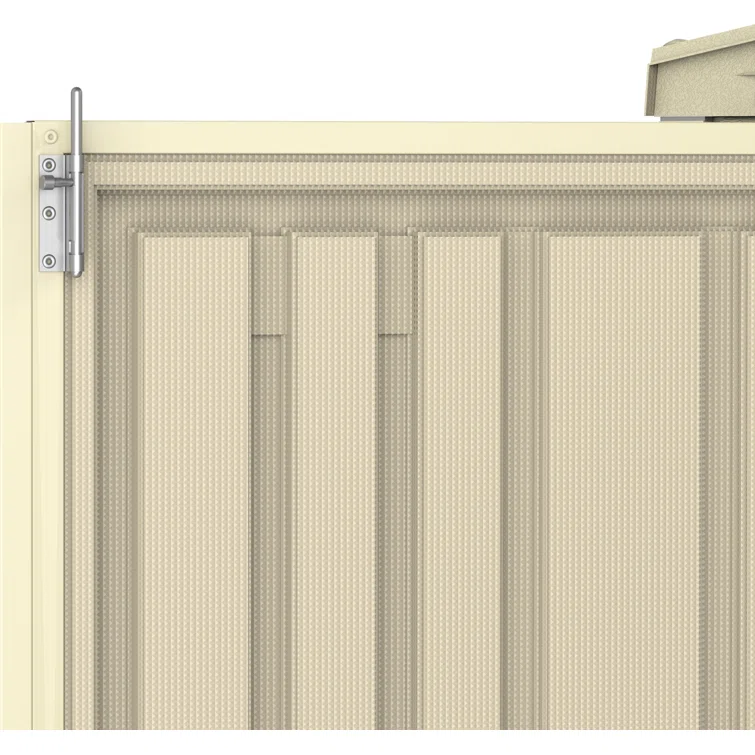 8 Ft. W x 8 Ft. D Plastic Storage Shed