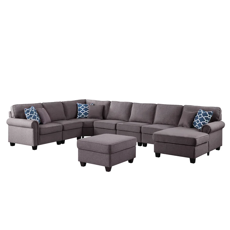 Ketterer 8 - Piece Upholstered Sectional