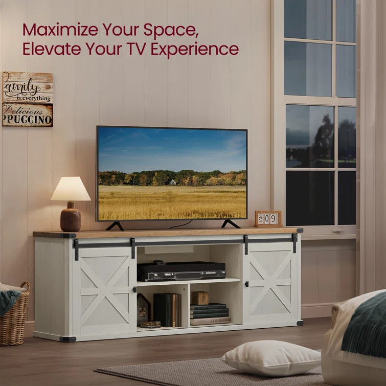 Cesilee TV Stand for TVs up to 75