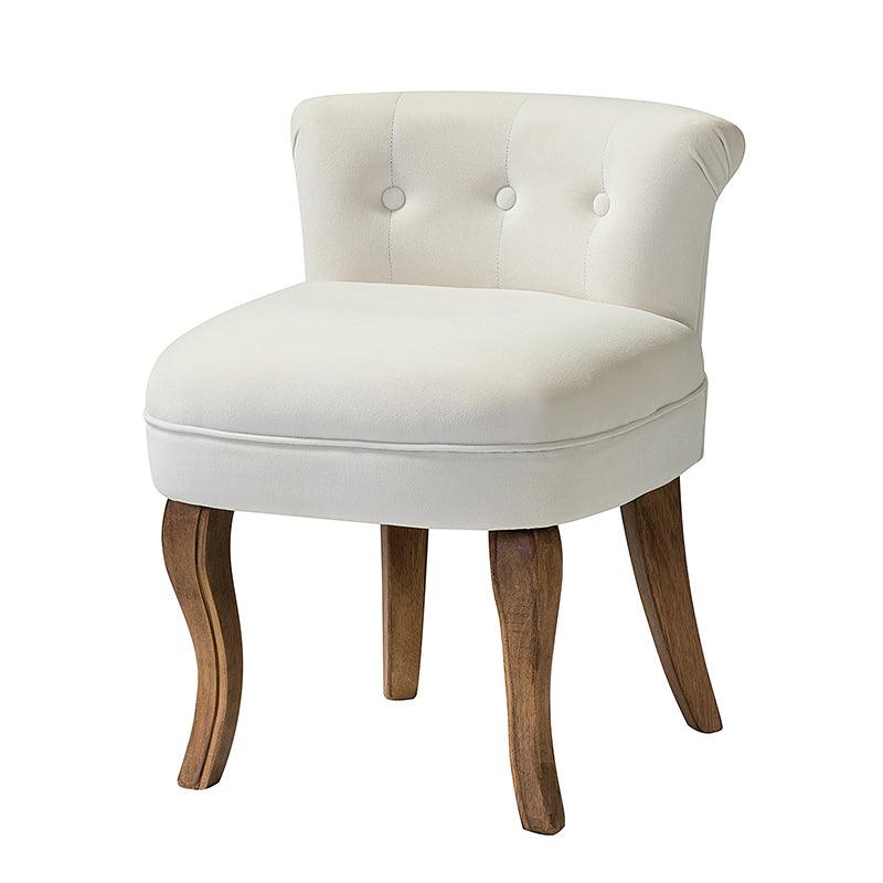 Moises Velvet Vanity Stool
