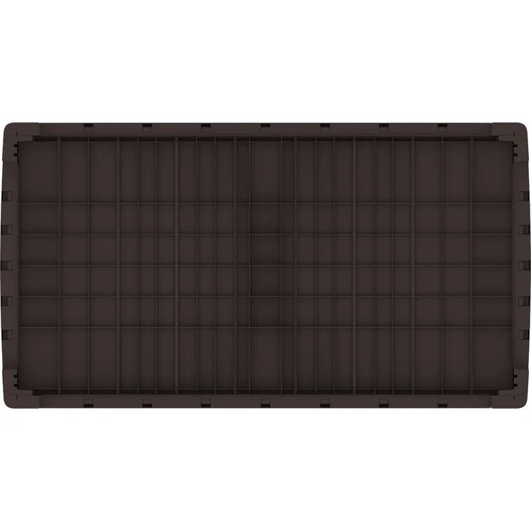 Duramax Building Products CedarGrain 50'' W 110 Gallons Water Resistant Lockable Deck Box