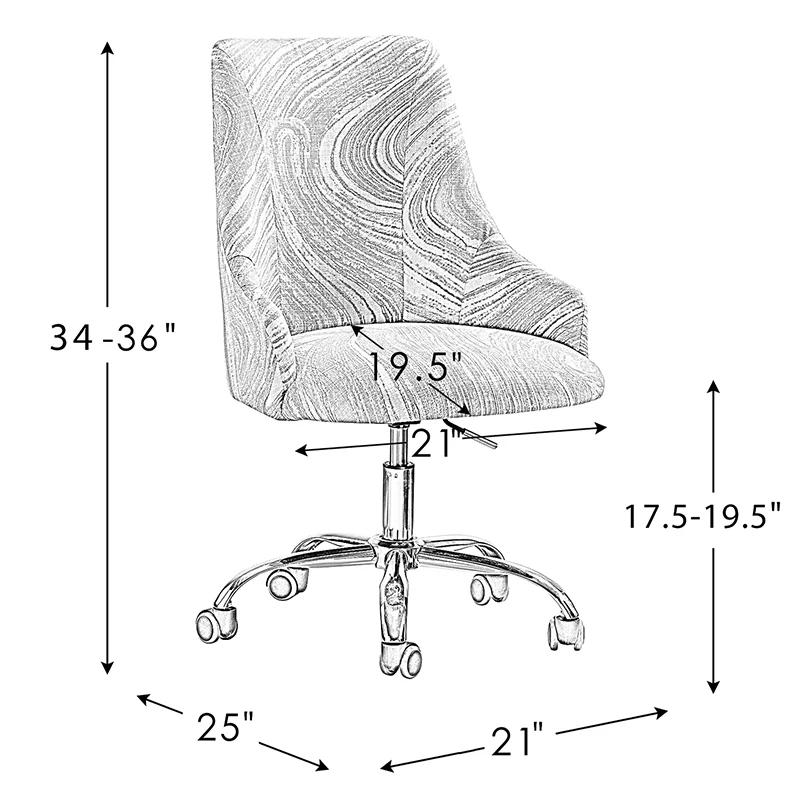 Brett Fabric Office Chair