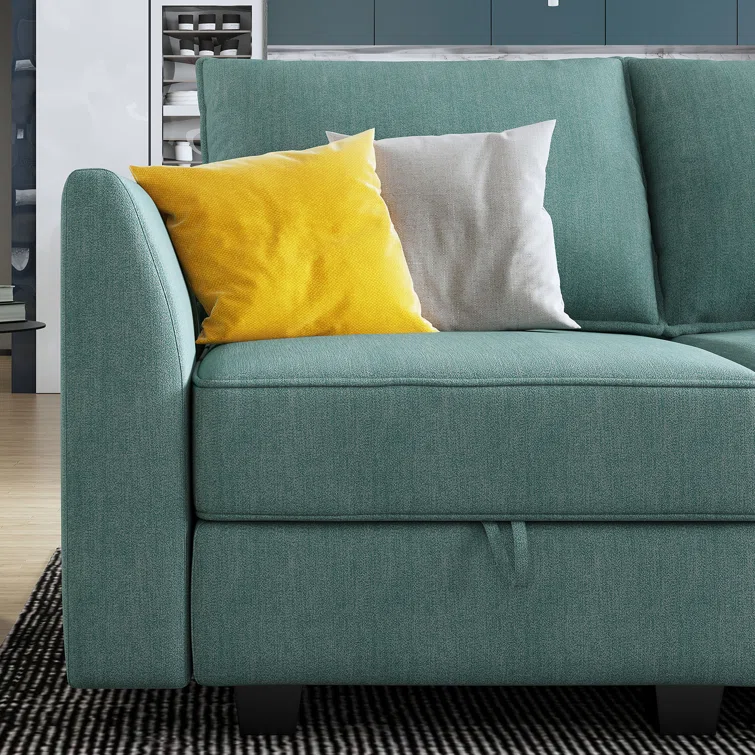 6 - Piece Upholstered Sectional