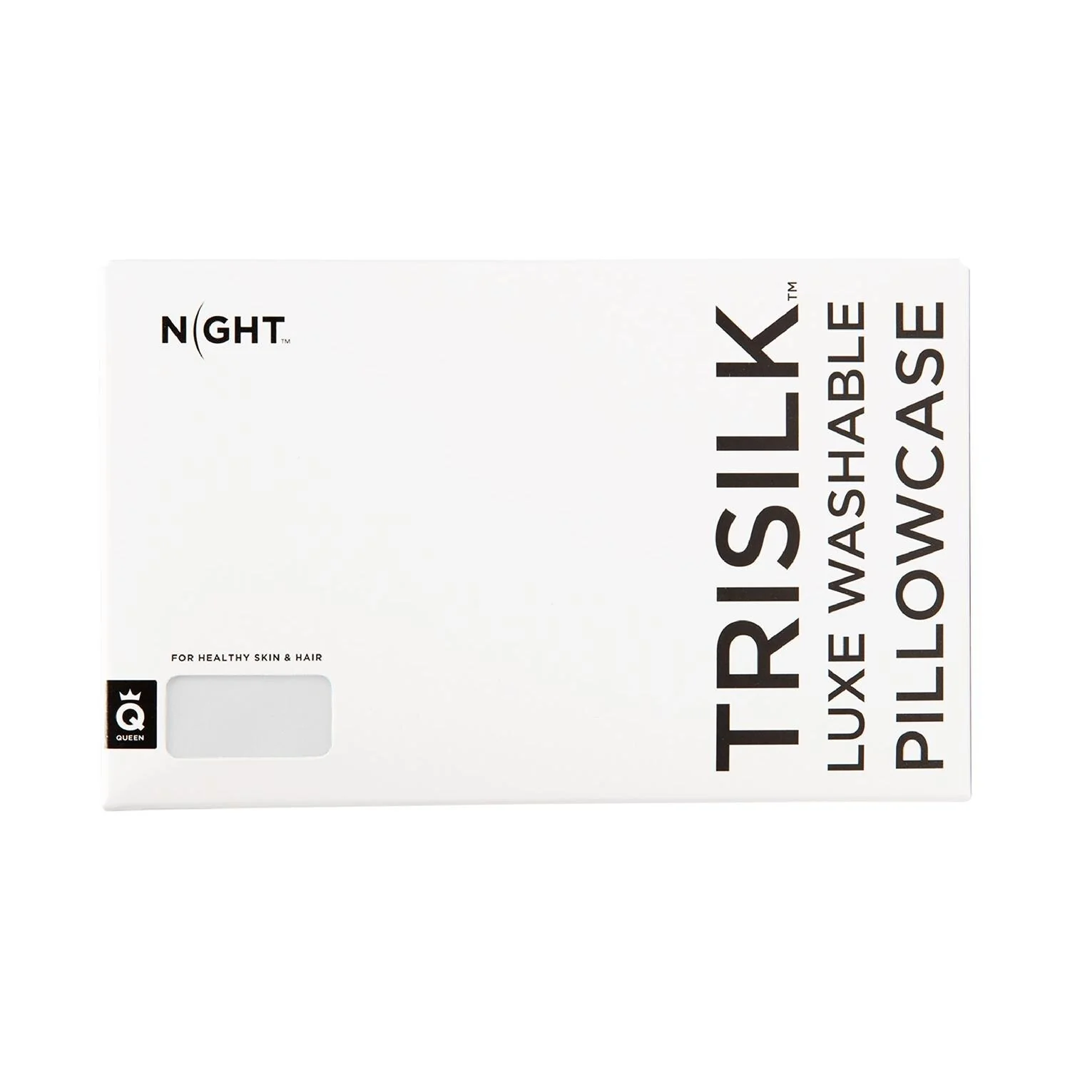 NIGHT Silk Washable Pillowcase - Luxury Mulberry Silk Pillow Covers for Skin and Hair