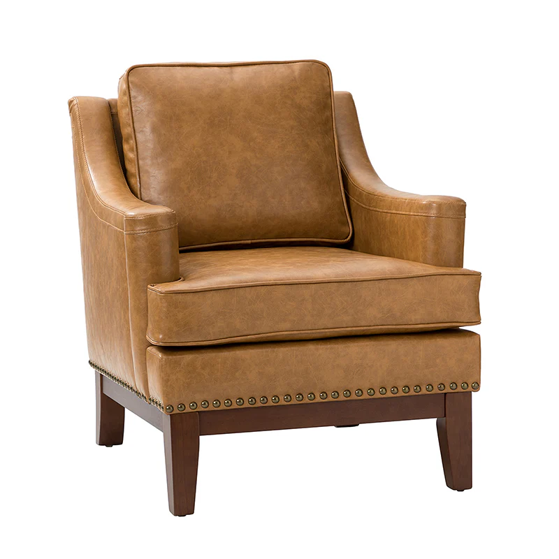 Christoph Vegan Leather Armchair