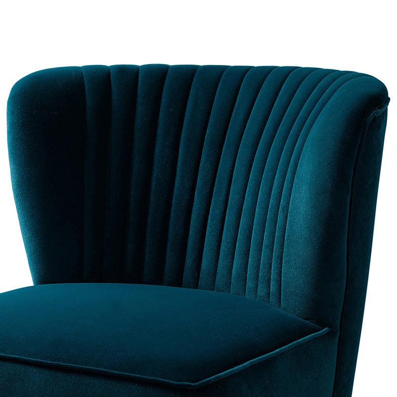 Ainhoa Velvet Tufted Back Side Chair