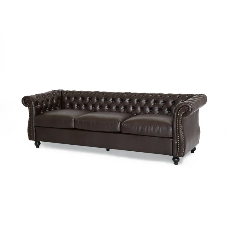 Glidden Faux Leather Sofa
