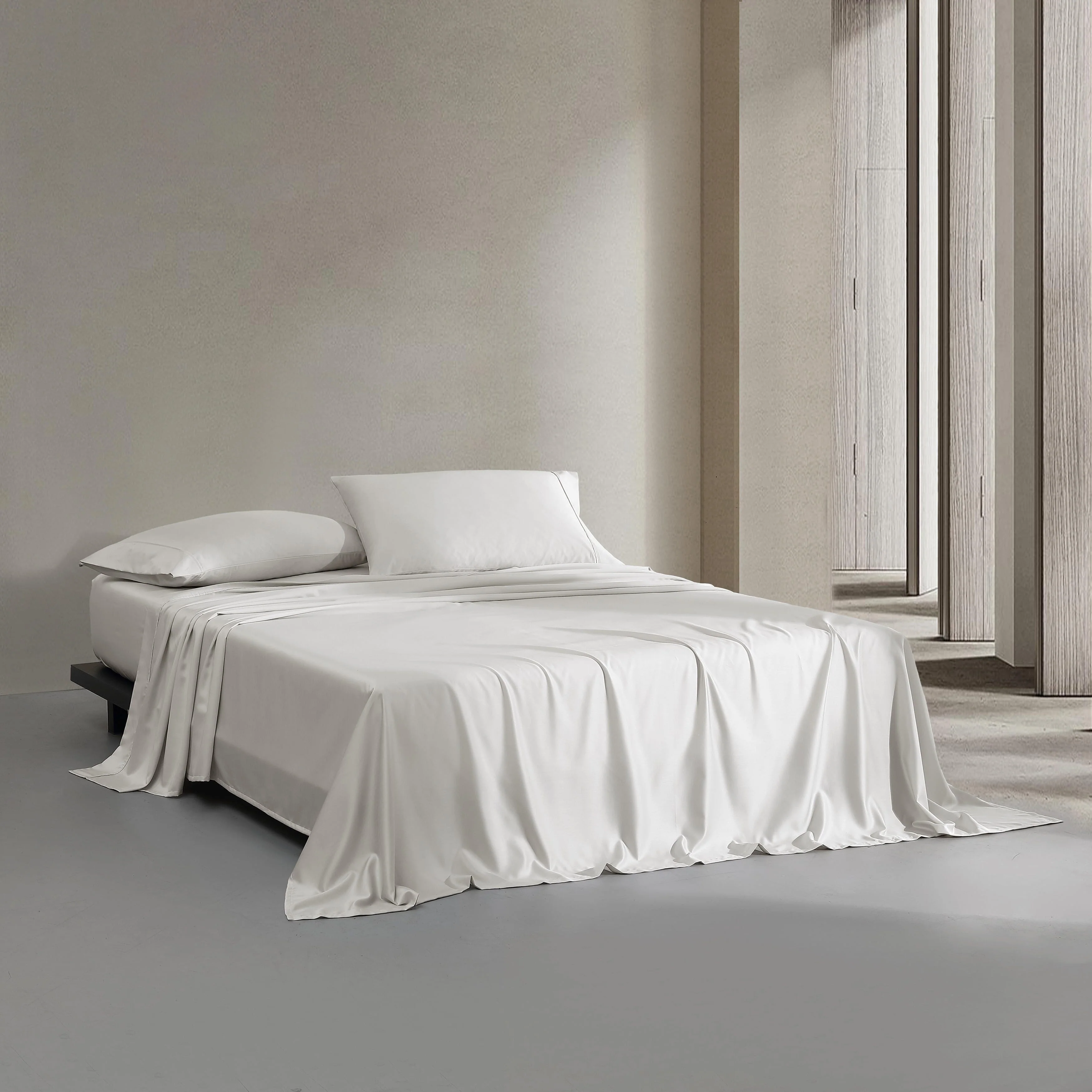 Calvin Klein Rekoop Solid Wellness Sheet Set