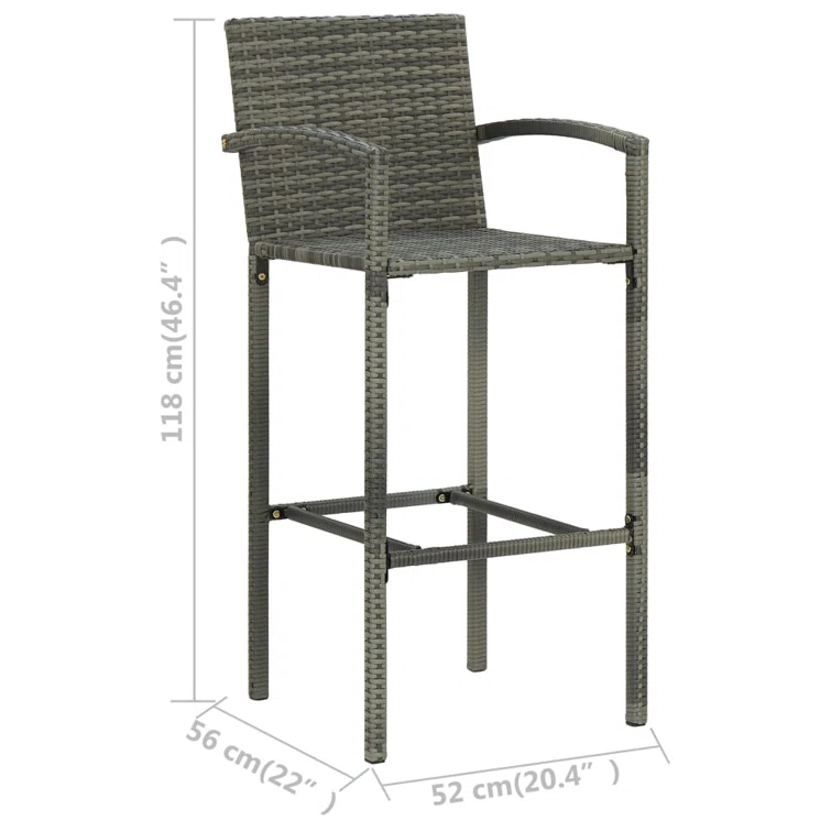 Erda 2 - Person Outdoor Dining Set