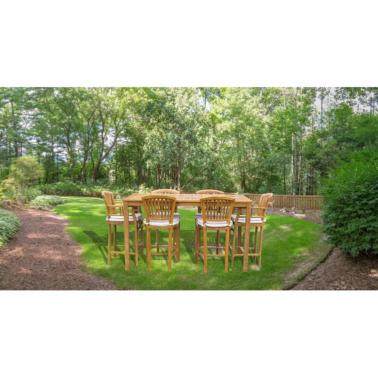 Ventura 6 - Person Rectangular Outdoor Dining Set with Cushions