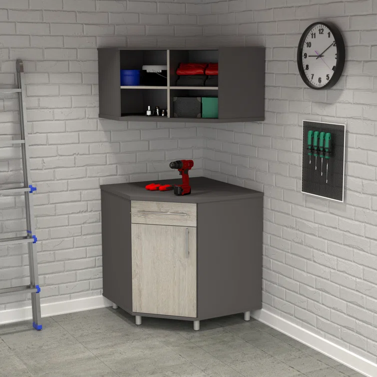 Jezelle Single Storage Cabinet ( 18.1'' H x 44.5'' W x 19.5'' D)