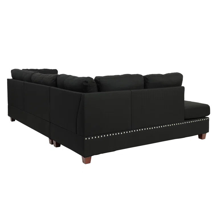 Milani 3 - Piece Upholstered Sectional