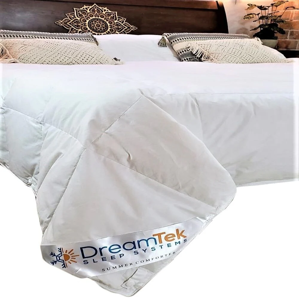 DreamTek Lightweight Down Comforter with SmartSnap System