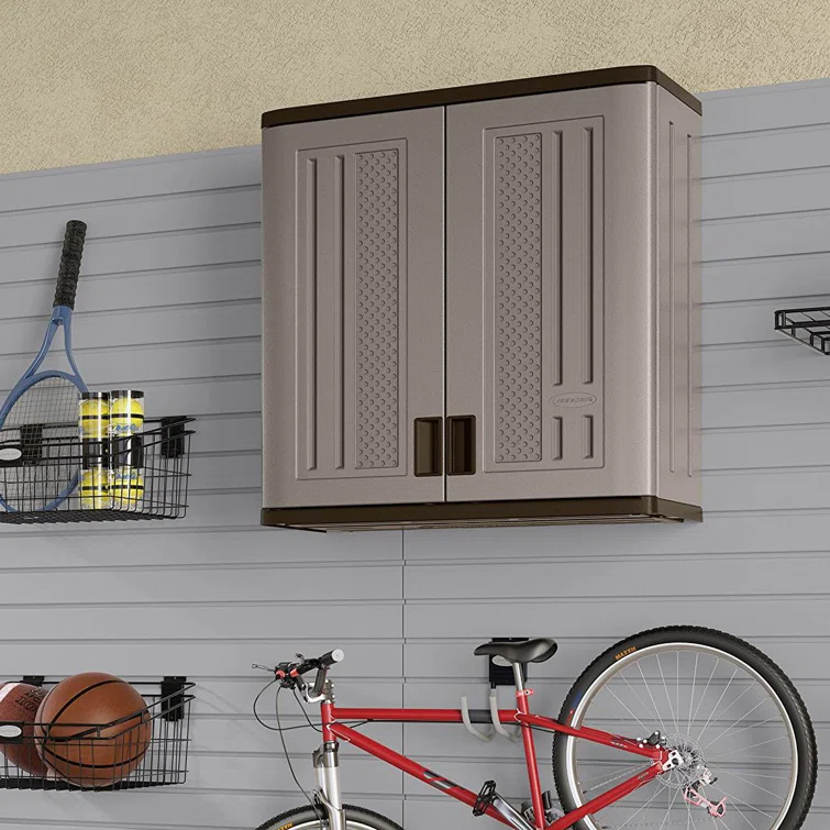 3 Piece Resin Single Storage Cabinet ( 30'' H x 12'' W x 30'' D)<!-- --> <!-- -->(Set of 2)
