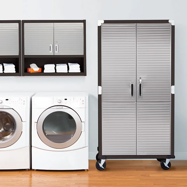 Seville Classics UltraHD Storage Cabinet, 36" W x 18" D x 72" H