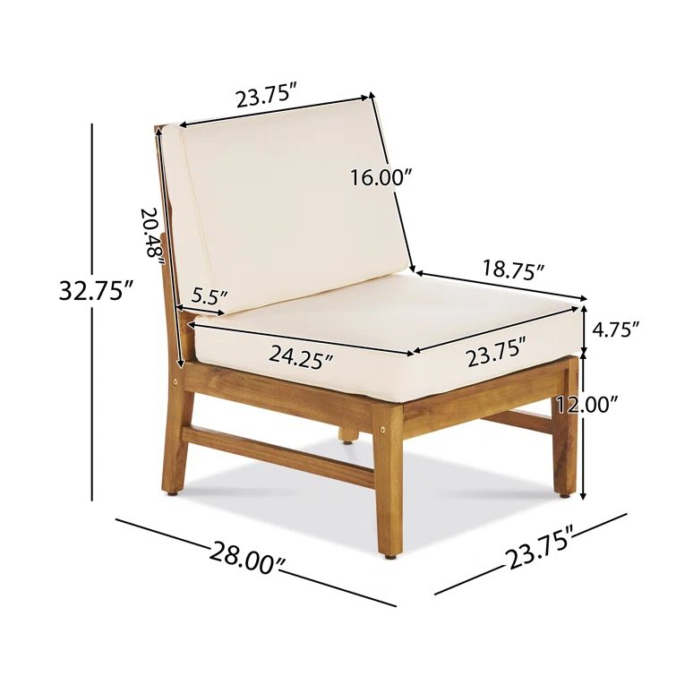 Bevelyn 5 - Person Outdoor Seating Group with Cushions
