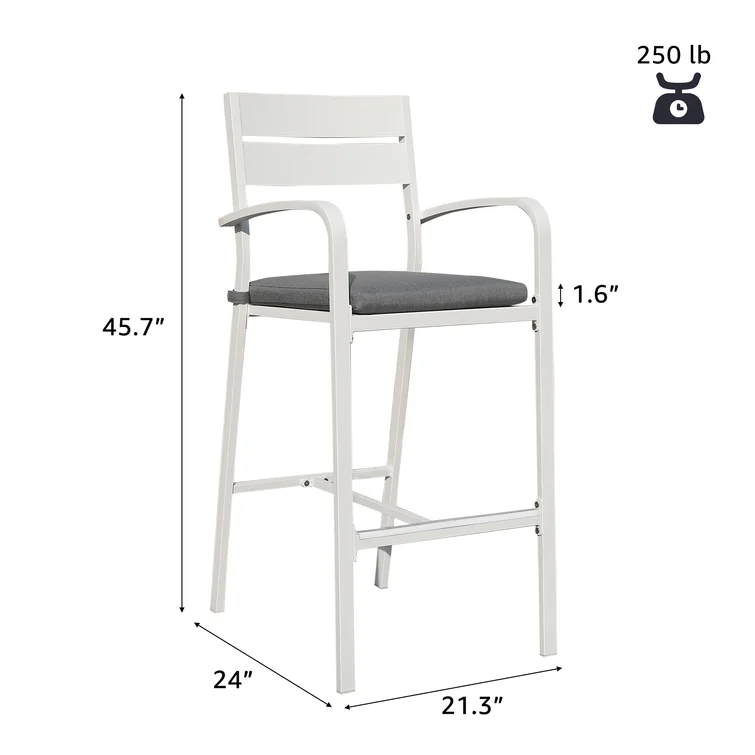 Amarin 2 - Person Square Outdoor Dining Set