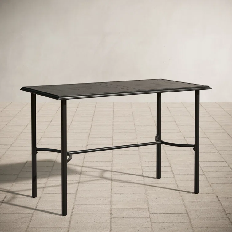 Alyne 4 - Person Rectangular Outdoor Dining Set
