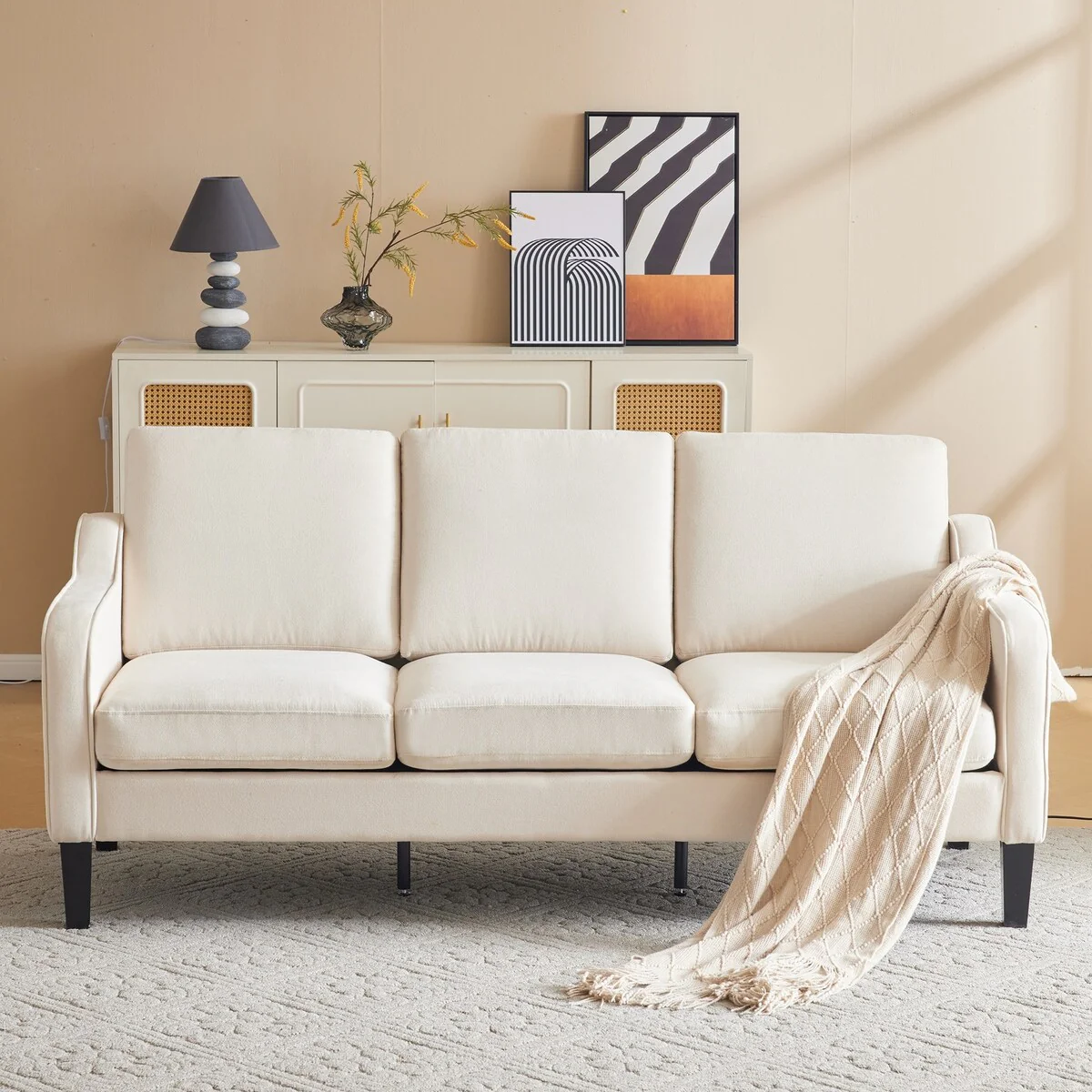 Erommy 3 Seat Sofa, 72