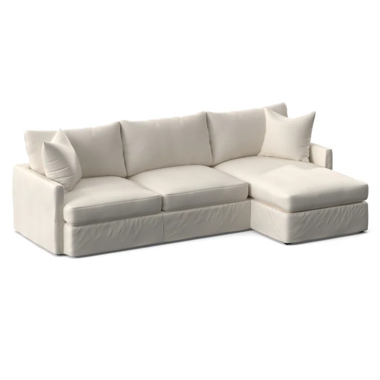 Kian 2 - Piece Slipcovered Sectional