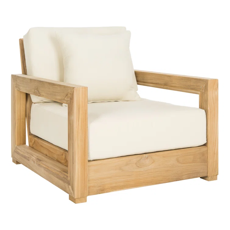 Melrose 5 - Piece Teak Sofa Seating Group with Cushions