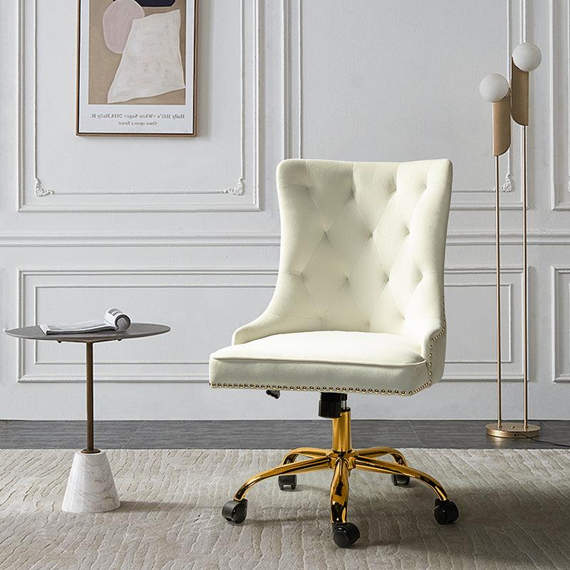 Adega Velvet Adjustable Office Chair