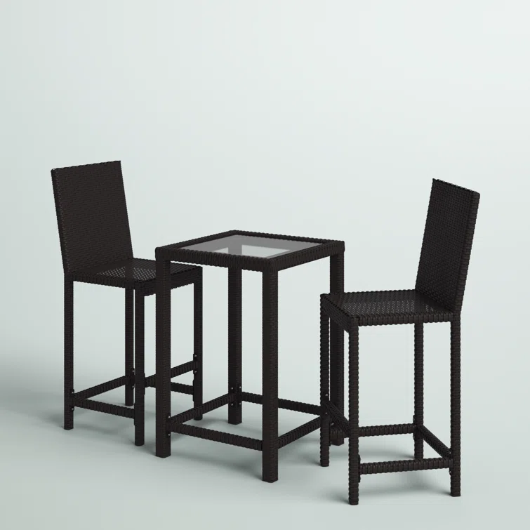 Corlane 2 - Person Square Outdoor Dining Set