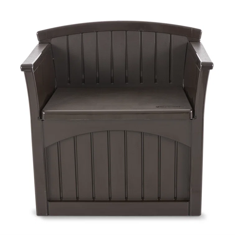 Suncast Outdoor Bench with 31 Gallon Storage Seat