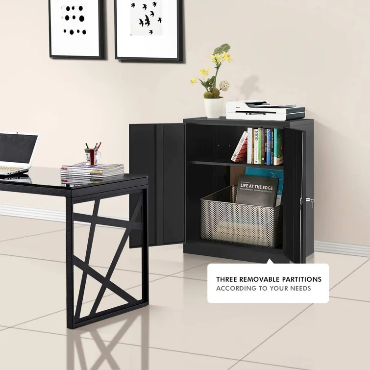 Menoher Steel Single Storage Cabinet ( 42'' H x 36'' W x 18'' D)
