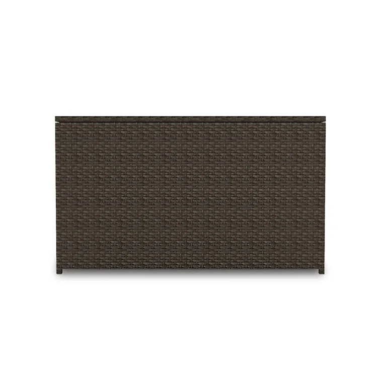 Wade Logan® Buckholtz 61.5'' W Water Resistant Deck Box in Chestnut