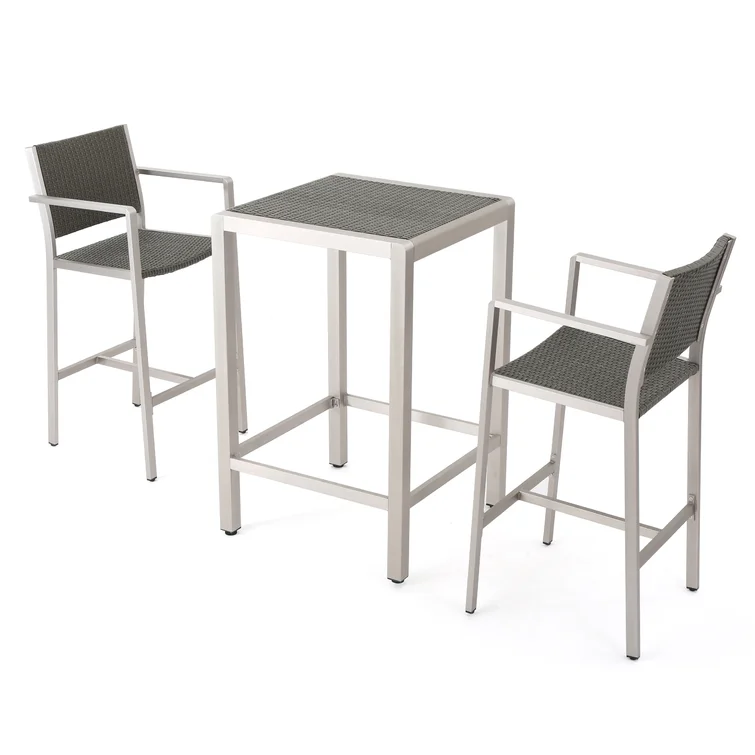 Caggiano 2 - Person Square Outdoor Dining Set