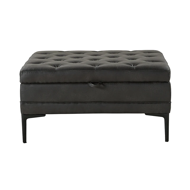 Hartmut Lift Top Shelved Storage Cocktail Ottoman