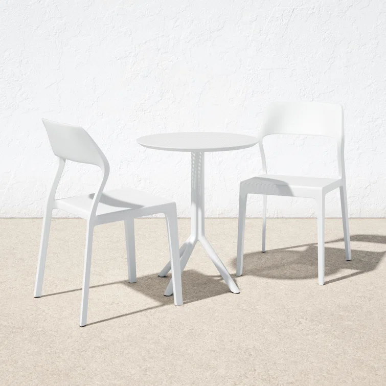 Farrah 2 - Person Round Outdoor Dining Set