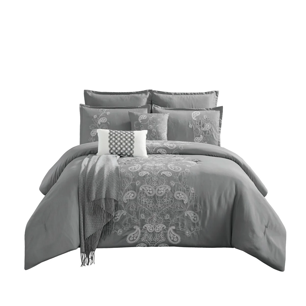 Adelpho Luxury 8 Piece Comforter Set