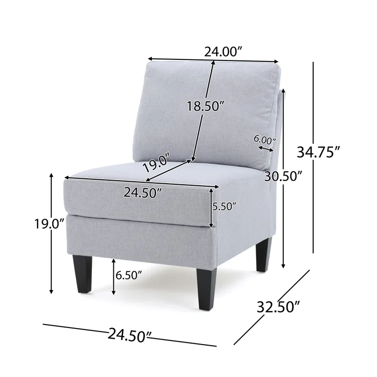 Bayard 6 - Piece Upholstered Sectional