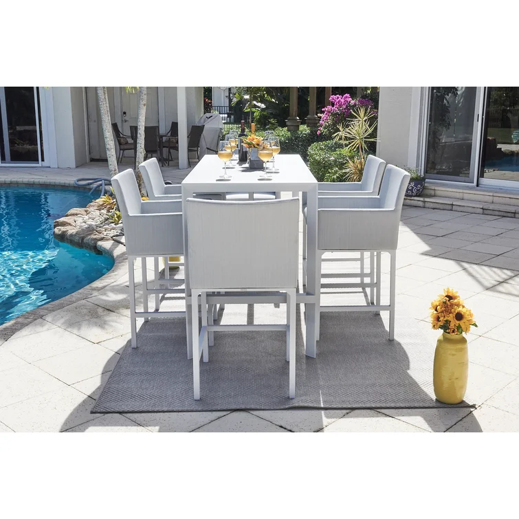 6 - Person Rectangular Outdoor Dining Set