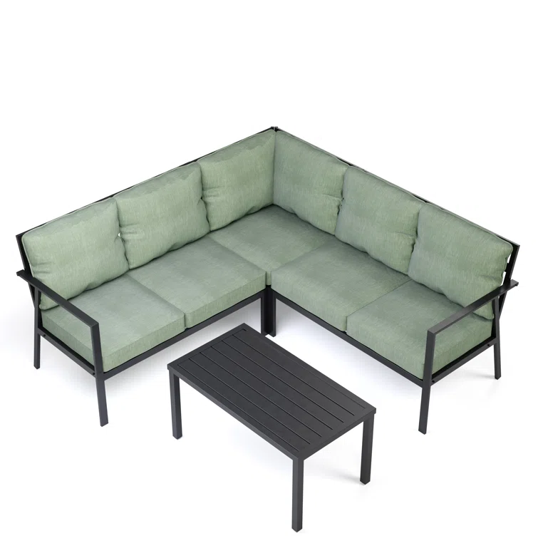 Romines 5 - Person Outdoor Seating Group with Cushions