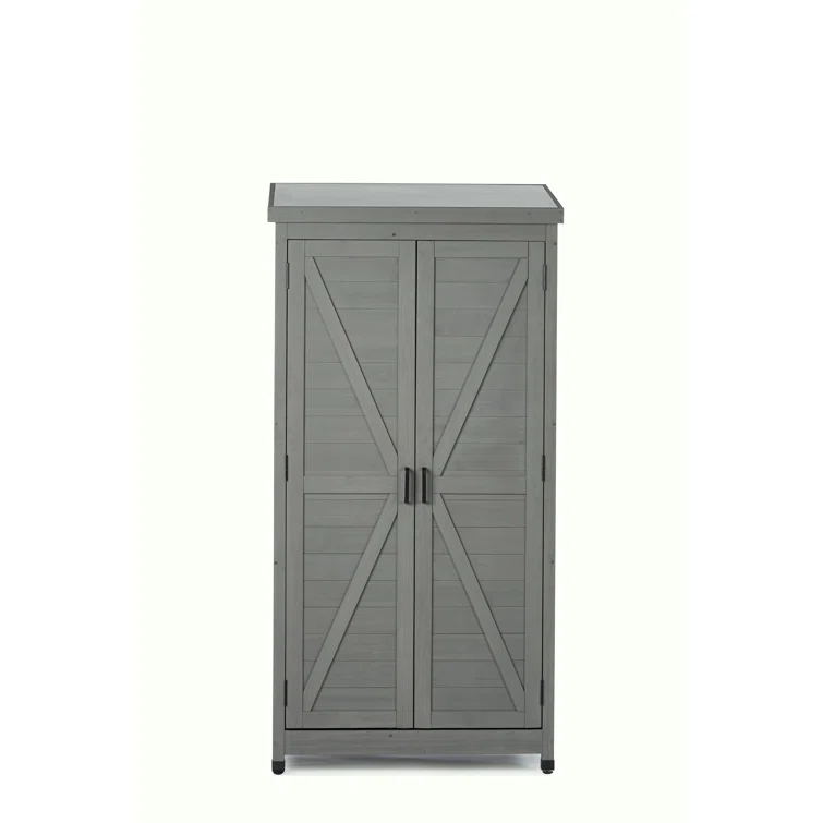 3 ft. W x 2 ft. D Solid Wood Lean-To Tool Shed