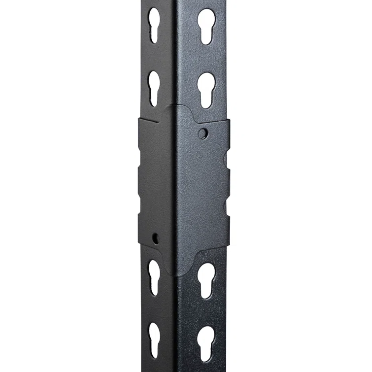 Vergas 36'' W Steel Height -Adjustable Shelving Unit
