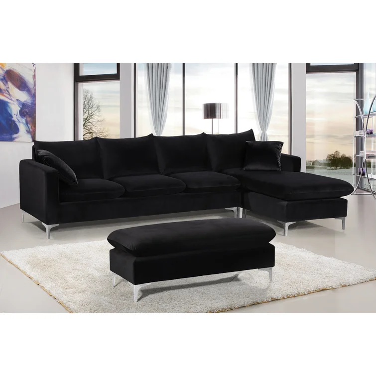 Shumpert 2 - Piece Velvet Sectional