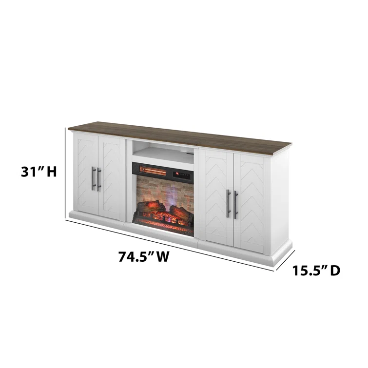 Amiiyah TV Stand for TVs up to 80
