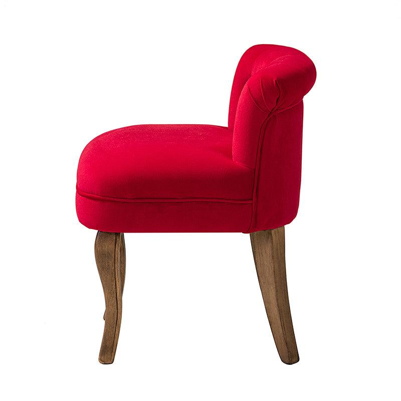 Moises Velvet Vanity Stool