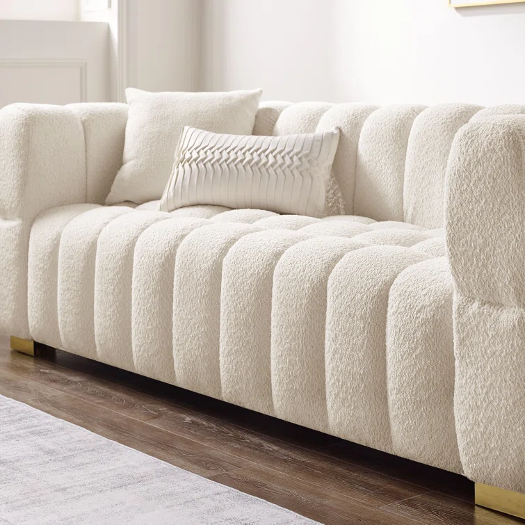 Makirah 85.04'' Upholstered Sofa