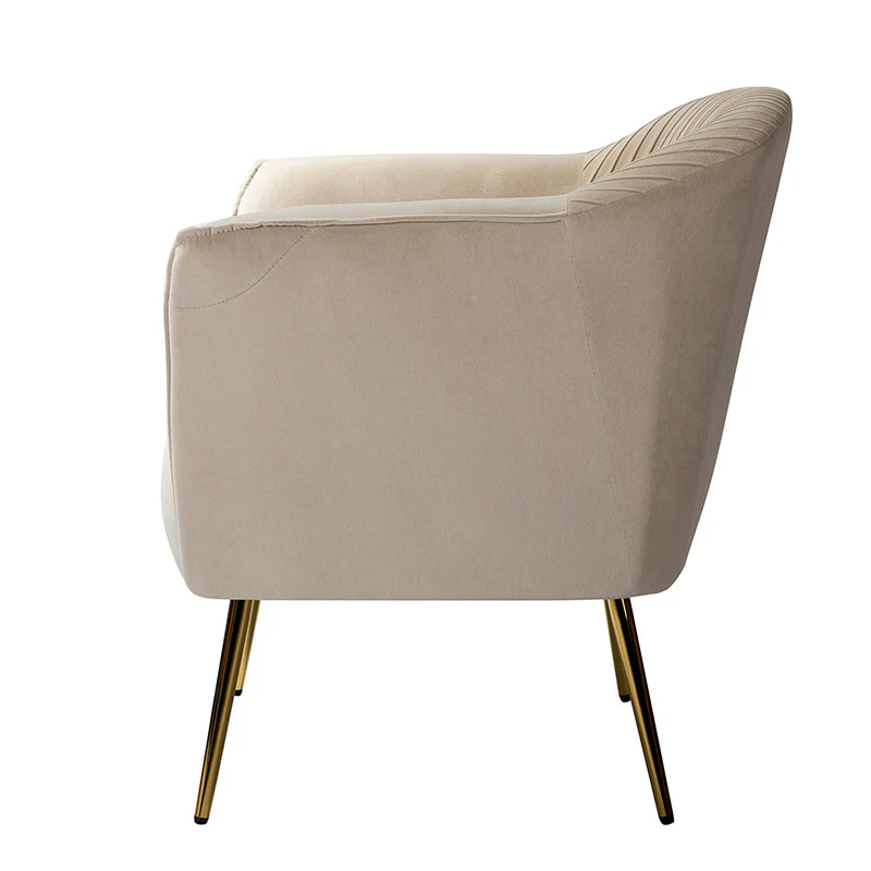 Aduna Modern Upholstered Barrel Armchair