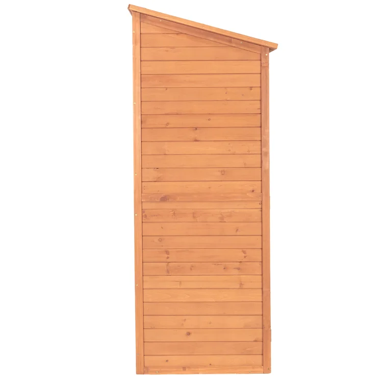 5 ft. W x 2.5 ft. D Solid Wood Lean-To Storage Shed