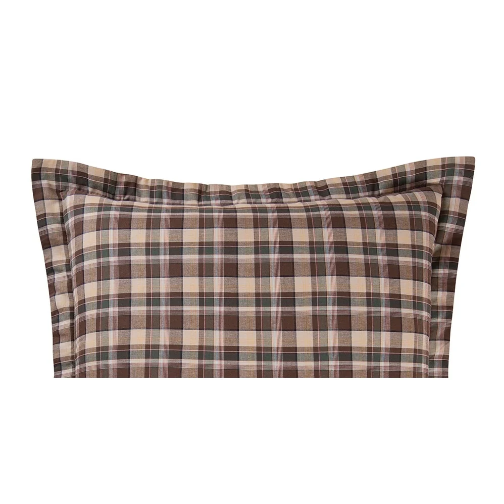 Rustic Plaid Euro Sham