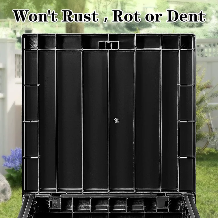 SUNCROWN 21.65'' W 50 Gallons Water Resistant Resin Deck Box