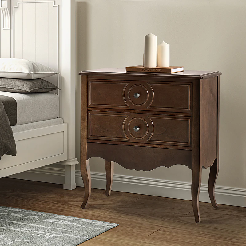 Thelma 3 - Drawer Nightstand with Built-In Outlets